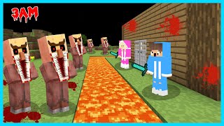 MIPAN amp ZUZUZU MENEMUKAN VILLAGER EXE MENGERIKAN DI MINECRAFT SURVIVAL SERAM BANGET [upl. by Rodgiva]