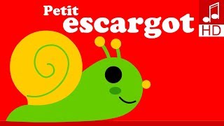 PETIT ESCARGOT comptine pour bébé amp maternelle [upl. by Culbertson]