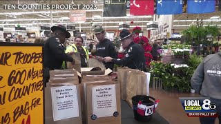 Broulims Idaho State Police join forces to provide meals this Christmas [upl. by Doble]