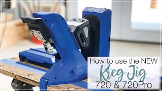 How to Use the New Kreg Pocket Hole Jig 720 [upl. by Isaacs590]