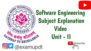 Software Engineering Full Subject Explanation Video  UNIT  II  Computer Science Engineering [upl. by Marchall303]