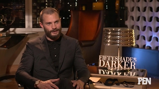 Jamie Dornan  FSD Press Junket People Full Interview [upl. by Ilrebmyk]