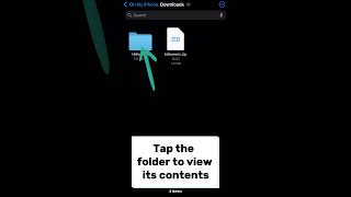 Open ZIP file on iPhone amp iPad [upl. by Lenes]