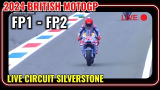 Live FP1 FP2 BritishGP Today  MotoGP 75th Anniversary Special britishgp [upl. by Rosella421]