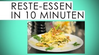 Resteküche in 10 Minuten Der OmelettBurger  Kantine Gold [upl. by Rikahs546]