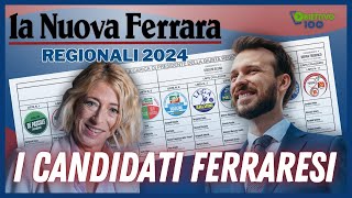 Elezioni regionali candidati ferraresi per lEmiliaRomagna [upl. by Villiers151]