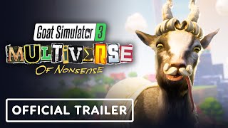 Goat Simulator 3 Multiverse of Nonsense DLC  Official Announce Trailer  Future Games Show 2024 [upl. by Joab431]