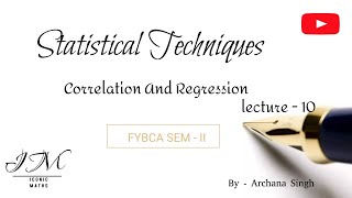 To find Spearmans Rank Correlation Coefficients lecture10 statistics [upl. by Akiehsal]