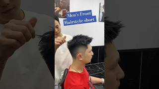 Mens FrontSpiked Hairstyle with Perm Quick Cut Tutorial haircare menshaircut mastermenshaircut [upl. by Delphinia]