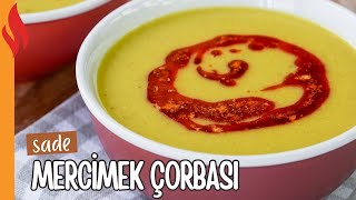 Sade Mercimek Çorbası Tarifi  Nasıl Yapılır [upl. by Egbert]