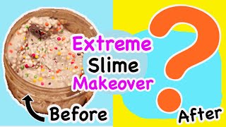 Slime Makeover Fixing 2 Year Old MOLDY Store Bought Slime And More [upl. by Siri709]