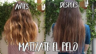 MATIZATE EL PELO CON VIOLETA DE GENCIANA  FUNCIONA [upl. by Jannel]