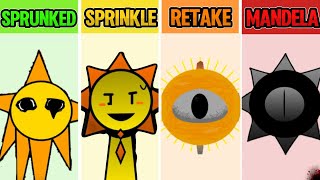 Incredibox Sprunki ALL HORROR SOUNDS  Sprunked VS Sprinkle VS Retake VS Mandela [upl. by Winthorpe935]