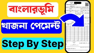 Banglarbhumi Online Khajna Payment 2024 West Bengal Step By Step [upl. by Jobie412]