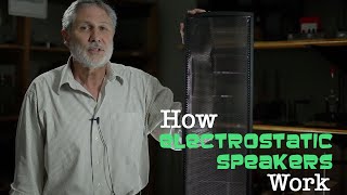 How electrostatic speakers work [upl. by Enyala]