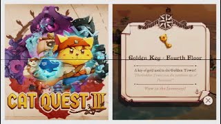 How to find and unlock the Golden Tower Key  Forth Floor in Cat Quest 3 [upl. by Bea]