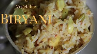 Vegetable Biryani Recipe Vegetarian No Onion No Garlic [upl. by Woodley]