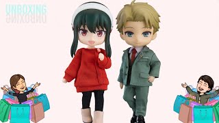 Unboxing figuras Nendoroid doll del manga anime de Spy x Family Loid y Yor Forger Good Smile Company [upl. by Hortensa75]