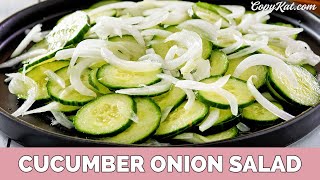 Cucumber Onion Salad [upl. by Feodore903]