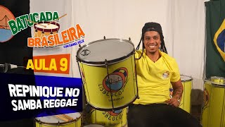 Repinique no Samba Reggae 9  BATUCADA BRASILEIRA [upl. by Mohorva206]