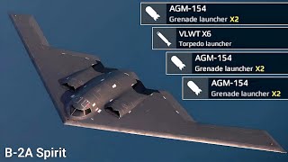 B2A Spirit New Bomber Review And Test  Modern Warships [upl. by Vani16]