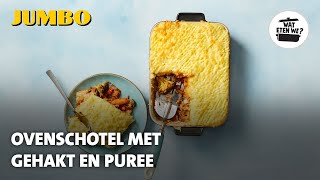 Wat eten we Ovenschotel met gehakt en puree [upl. by Nodroj]