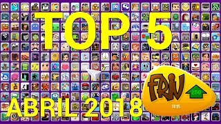 TOP 5 Mejores Juegos Frivcom de ABRIL 2018 [upl. by Janine]