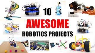 10 Awesome Robotics Projects You Can Do Yourself [upl. by Assehc]