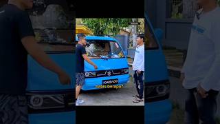 Biaya Modif Pick Up Sayur suzukicarry mobilpickup darsvlog [upl. by Ahsinan]