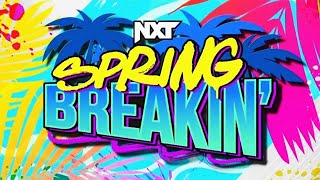 NXT SPRING BREAKIN REVIEWTRICK WILLIAMS WINS NXT TITLEWHOOP THAT TRICK [upl. by Hakilam]