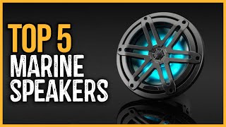 Best Marine Speakers 2024  Top 5 Best Marine Speakers Review [upl. by Teodorico]