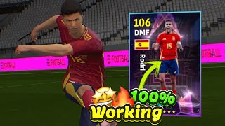 Trick To Get 106 ShowTime Rodri Vinicius Junior Bellingham in efootball 25 Mobile  100 Working 🔥 [upl. by Silirama872]