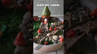 DIY Fairy House Miniature Garden fairytales shorts diy [upl. by Gilus641]