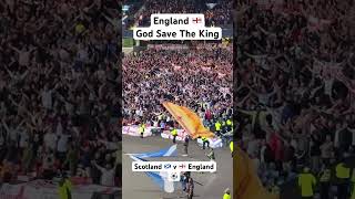 National Anthem  England God Save The King Scotland v England Football 12092023 [upl. by Charline890]