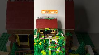 LEGO ABANDONED COTTAGE IN TIME lego shorts closed legomoc nature legocity cottage [upl. by Nikita]