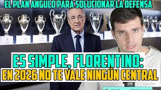 FLORENTINO DE AQUÍ A 2026 NINGÚN CENTRAL DEL MADRID TE VALE YO PONGO UN PLAN Y TÚ PON 150 KILOS [upl. by Aytida]