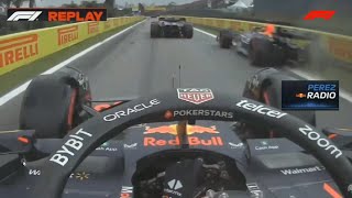 Leaked Uncensored Angry Sergio Perez Radio After Funny Pitlane Incident Max Verstappen Brazil [upl. by Eiro]