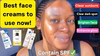 Best brightening face creams for a radiant glowing skin  lightening face cream with SPF [upl. by Anyt880]