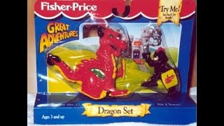 Fisher Price Great Adventures Dragon Set [upl. by Ateekal]