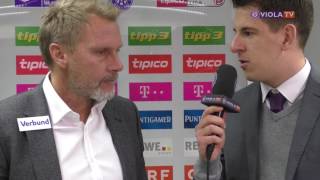 Thorsten Fink live vor Austria  Wolfsberger AC [upl. by Felicity]