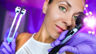 ASMR whispered Ear Cleaning Otoscope Exam for Sleep Personal Attention Roleplay [upl. by Cinderella384]