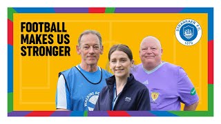 Walking Football  Football Makes Us Stronger [upl. by Kerad]