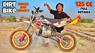 How To Buy 125cc Dirt Bike In India 🔥 Price And Order  😍 Full Details dirtbike 125cc [upl. by Deckert]