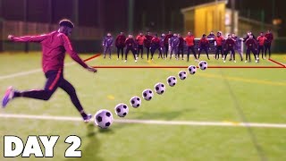 Last To Touch Soccer Ball Wins 1000  Challenge [upl. by Aidil]