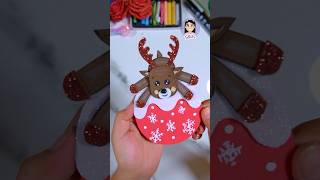 Adorno para arbol de navidad en foami 😍 manualidades foami fomi viralvideos navidad [upl. by Elledoj784]