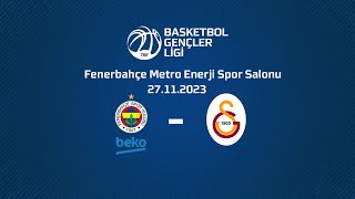 Fenerbahçe Beko – Galatasaray BGL 6Hafta [upl. by Alyal]