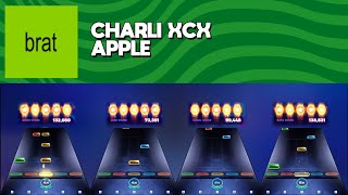 Fortnite Festival Charli xcx  Apple  All Instruments Expert Flawless [upl. by Aveer]