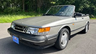 1992 Saab 900 Turbo Convertible [upl. by Denman]