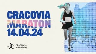 21 Cracovia Maraton  Animacja trasy [upl. by Rici838]