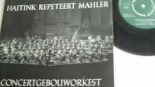 Bernard Haitink Rehearsal Mahler 2 rare 1965 EP part 1 [upl. by Ynolem]